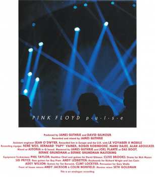 4LP/Doos Pink Floyd: Pulse LTD