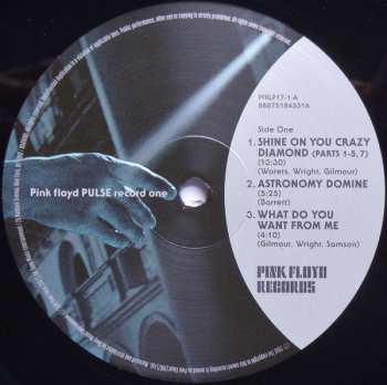 4LP/Doos Pink Floyd: Pulse LTD