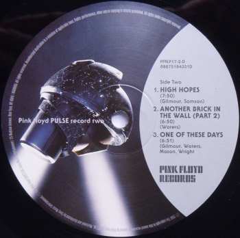 4LP/Doos Pink Floyd: Pulse LTD