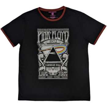 Merch Pink Floyd: Ringer T-shirt Carnegie Hall Poster