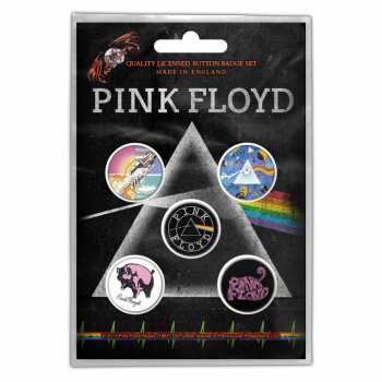 Merch Pink Floyd: Set Badges Prism