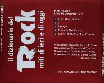CD Pink Floyd: Live In London 1971