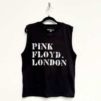 Merch Pink Floyd: Pink Floyd Unisex Tank T-shirt: Stencil Logo (black) (small) S