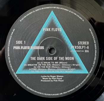 LP Pink Floyd: The Dark Side Of The Moon