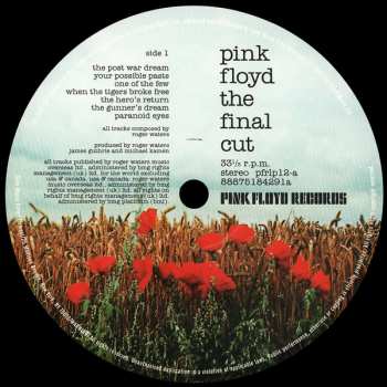 LP Pink Floyd: The Final Cut