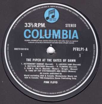 LP Pink Floyd: The Piper At The Gates Of Dawn