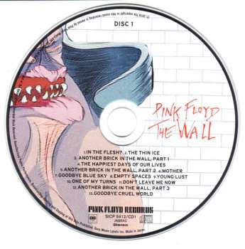 2CD Pink Floyd: The Wall LTD