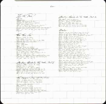 2CD Pink Floyd: The Wall LTD