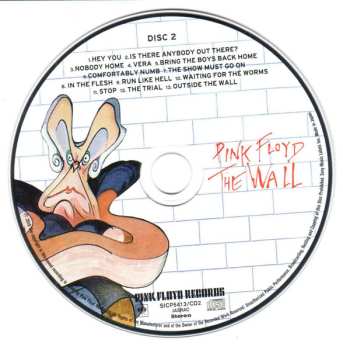 2CD Pink Floyd: The Wall LTD