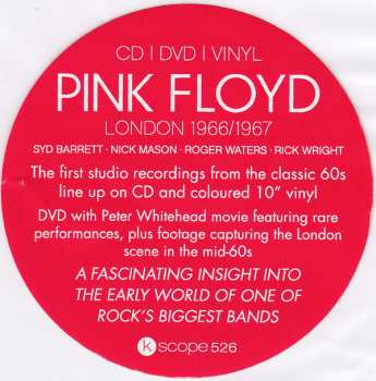 CD/DVD/Doos/EP Pink Floyd: London 1966/1967  LTD | CLR