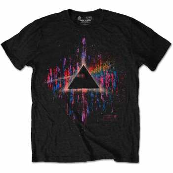 Merch Pink Floyd: T-shirt Dark Side Of The Moon Pink Splatter 