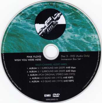 2CD/2DVD/Doos/Blu-ray Pink Floyd: Wish You Were Here - Immersion Box Set LTD