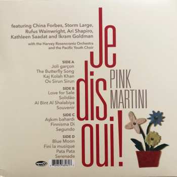 2LP Pink Martini: Je Dis Oui! DLX