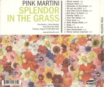 CD Pink Martini: Splendor In The Grass DIGI
