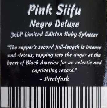 3LP Pink Siifu: Negro Deluxe CLR | LTD | DLX