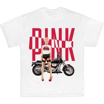 Merch Pink: T-shirt Motorbike