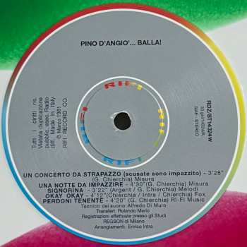 LP Pino D'Angiò: ...Balla! CLR | LTD