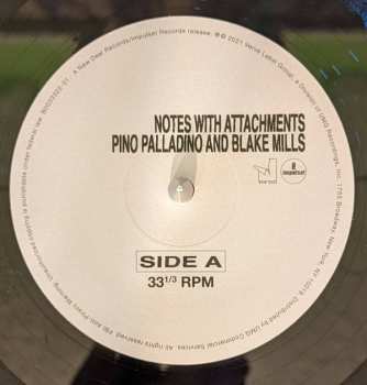 LP Pino Palladino: Notes With Attachments