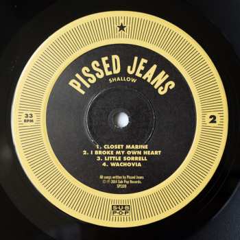 LP/SP Pissed Jeans: Shallow