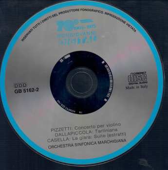 CD Luigi Dallapiccola: Novecentoitaliano