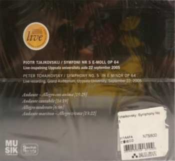 CD Pyotr Ilyich Tchaikovsky: Symfoni Nr 5 E-moll Op. 64