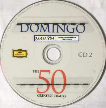 2CD Placido Domingo: The 50 Greatest Tracks