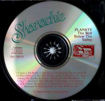 CD Planxty: The Well Below The Valley