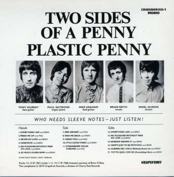 3CD/Doos Plastic Penny: Everything I Am: The Complete Plastic Penny