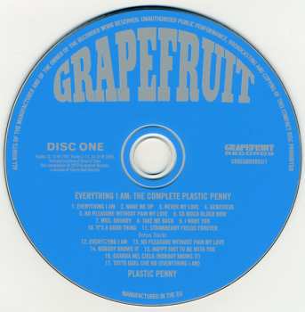 3CD/Doos Plastic Penny: Everything I Am: The Complete Plastic Penny