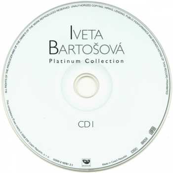 3CD Iveta Bartošová: Platinum Collection