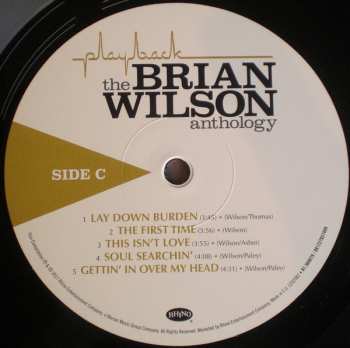 2LP Brian Wilson: Playback: The Brian Wilson Anthology