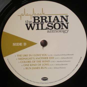 2LP Brian Wilson: Playback: The Brian Wilson Anthology