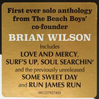 2LP Brian Wilson: Playback: The Brian Wilson Anthology
