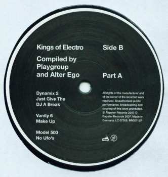 2LP Playgroup: The Kings Of Electro Part A