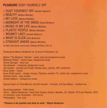 CD Pleasure: Dust Yourself Off
