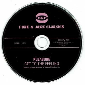 CD Pleasure: Get To The Feeling