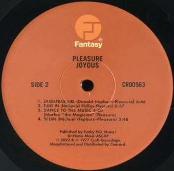 LP Pleasure: Joyous