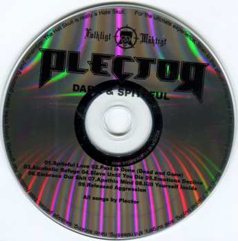 CD Plector: Dark & Spiteful