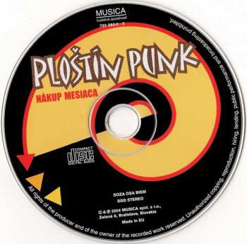 CD Ploštín Punk: Nákup Mesiaca DIGI