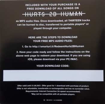 2LP P!NK: Hurts 2B Human