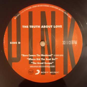 2LP P!NK: The Truth About Love