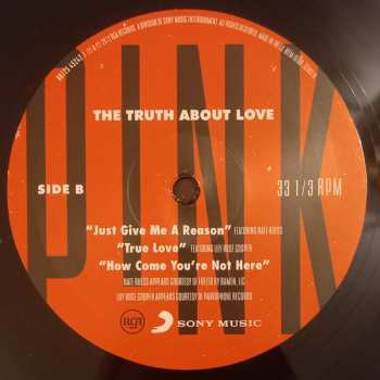 2LP P!NK: The Truth About Love