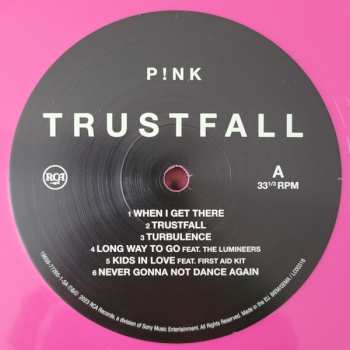 LP P!NK: Trustfall CLR | LTD