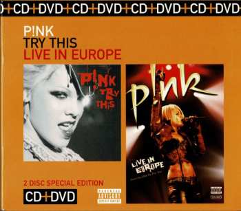 Album P!NK: Try This / Live In Europe