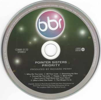 CD Pointer Sisters: Priority
