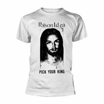 Merch Poison Idea: T-shirt Pick Your King (white)
