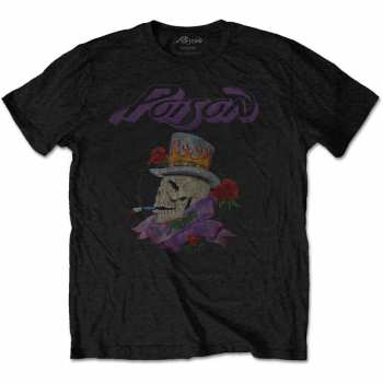 Merch Poison: T-shirt Smoking Skull 