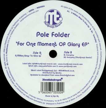 Album Pole Folder: For One Moment Of Glory EP