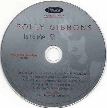 CD Polly Gibbons: Is It Me...?