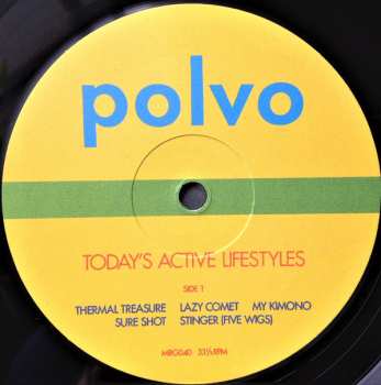 LP Polvo: Today's Active Lifestyles CLR